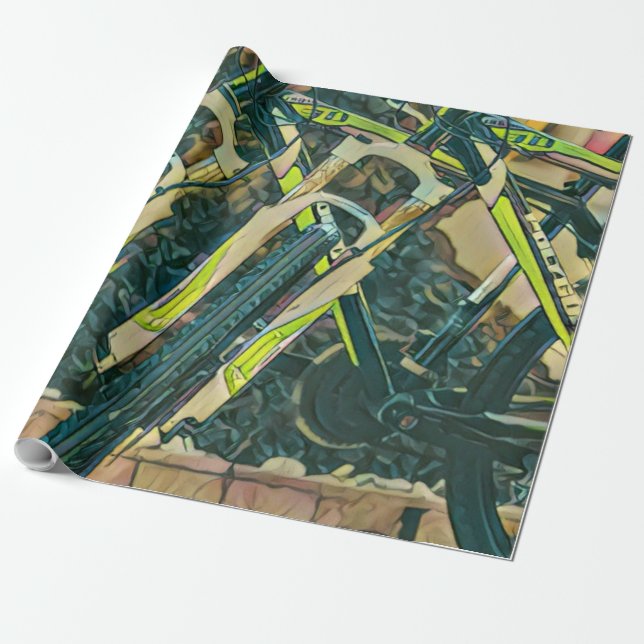 Coola-cykelgrafik Presentpapper (Utrullad)