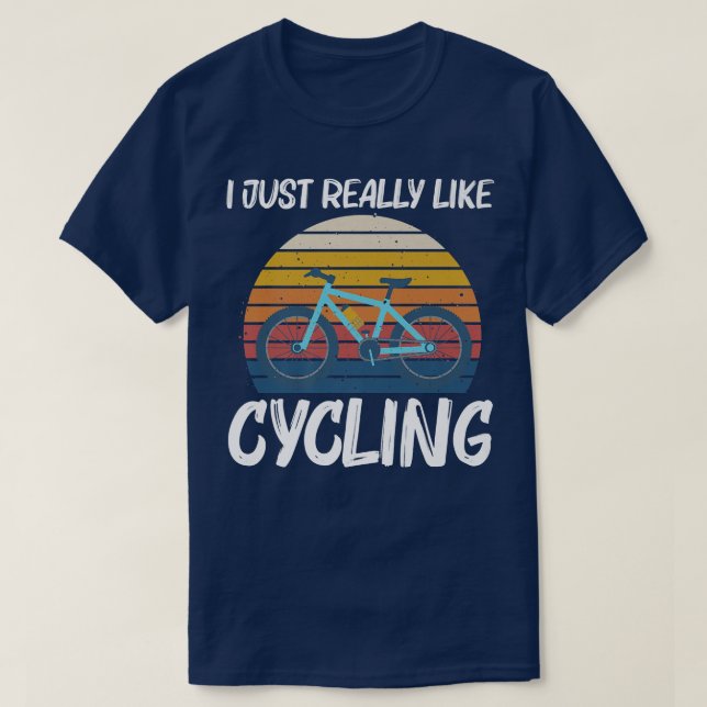 Coola Cykling Design För manar Kvinnor Biking Cycl T Shirt (Design framsida)