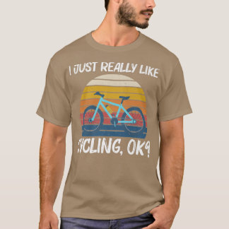 Coola Cykling Design För manar Kvinnor Biking Cycl T Shirt