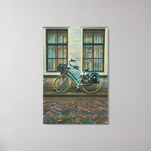 Coola-cyklistpresenter Canvastryck (Framsida)