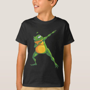 Coola Dabbing Frog Funny Hip-skutt Tadpole Dancing T Shirt