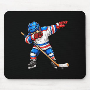 Coola Dabbing Hockeyspelare Pojkar Barn Ishockey Musmatta
