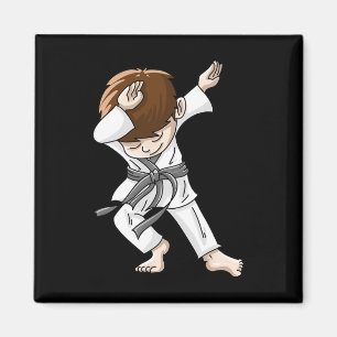 Coola Dabbing Karate Boy Funny Hip-skutt Judo Danc Magnet