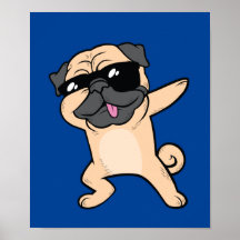 Coola Dabbing Pug