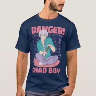 Coola Danger Anime Boy,Legendary Chad Gamer Boy Te T Shirt