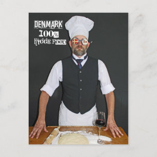 Coola Danmark 100 procent mysiga livsmedel! Vykort