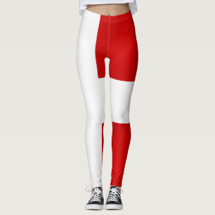 Coola Danmark Flagga Mode Leggings