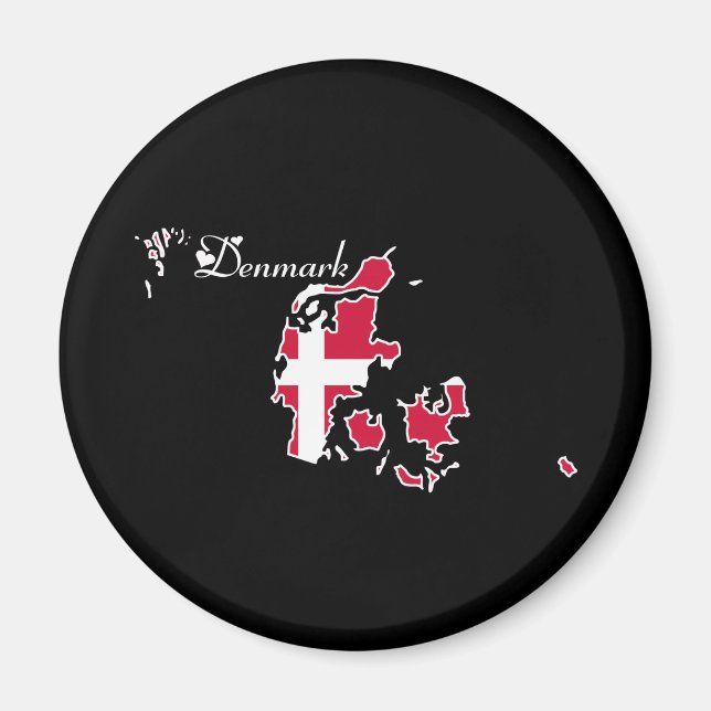 Coola Danmark Magnet (Framsidan)