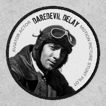 Coola Daring Patch! - Aviator Actor DAREDEVIL DeLA
