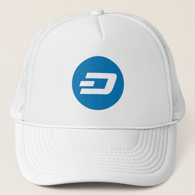 Coola Dash Cryptocurrency Coin Sign Keps (Framsida)