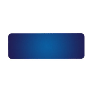 Coola Deep Blue Grainy Vignette Returadress Etikett