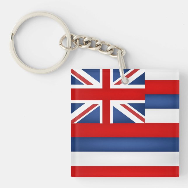 Coola delstaten Hawaii Flagga (Framsidan)