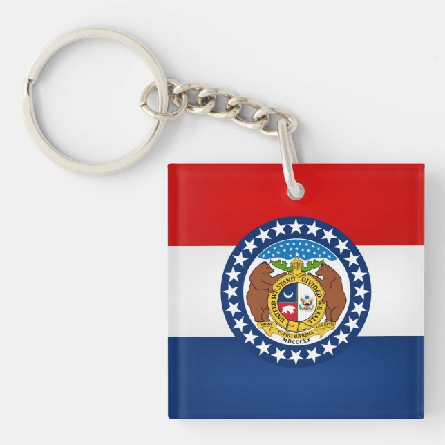 Coola Delstaten Missouri Flagga (Framsidan)