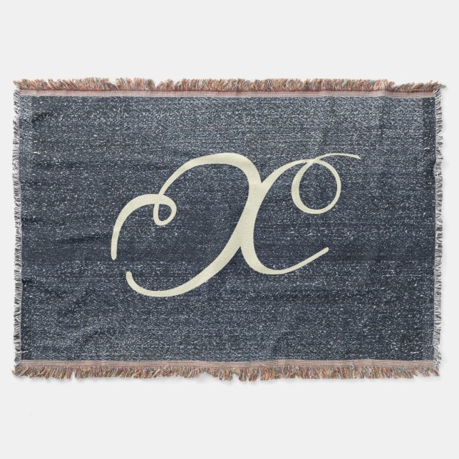 Coola Denim-utseende Filt (Framsidan)