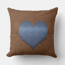 Coola Denim-utseende Kudde