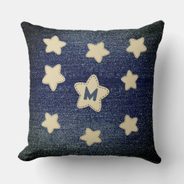 Coola Denim-utseende Kudde