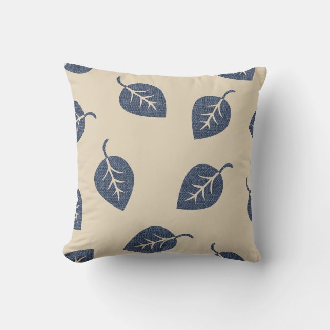 Coola Denim-utseende Kudde (Framsida)