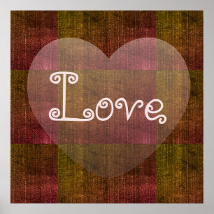 Coola Denim-utseende Poster