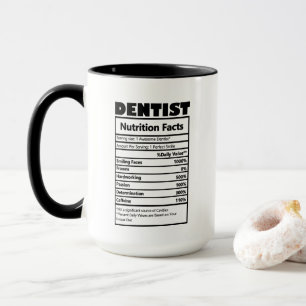 coola Dentists ord faktauppgifter Mugg