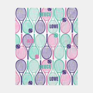 Coola Design för tennisspelare, tränare... Fleecefilt