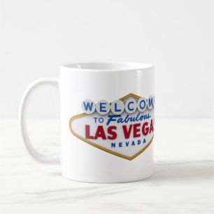 coola designer mugg välkommen till las vegas