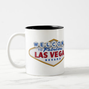 coola designer mugg välkommen till las vegas