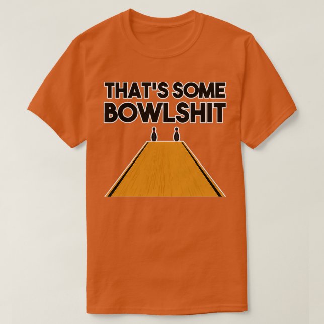 Coola Det är lite Bowlstuff 2 T Shirt (Design framsida)
