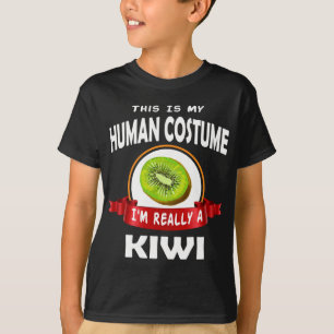 Coola Det här är min mänskliga dräkt jag är verkli T Shirt