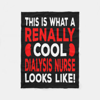 Coola Dialyssjuksköterska och dialystekniker Fleecefilt