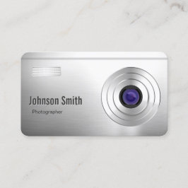 Coola Digital Camera-utseende - fotograf rundad Visitkort