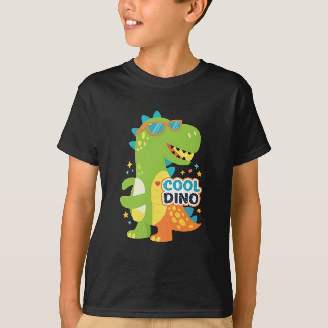 Coola Dino Barn T Shirt (Framsida)