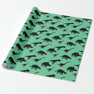 Coola Dino Dinosaurs Silhouettes Presentpapper