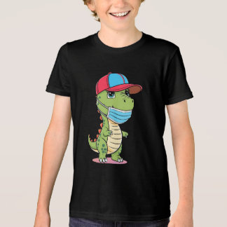 Coola Dino med sockel- och maskkinder T Shirt