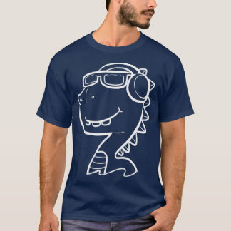 Coola Dino Unboick eller Chill Person Gift 2 T Shirt