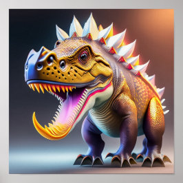 Coola Dinosaur - Art Print Poster