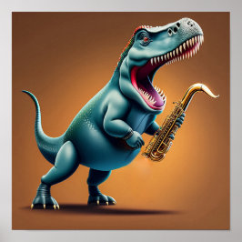 Coola Dinosaur - Art Print Poster
