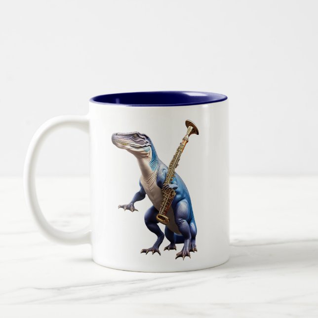 Coola Dinosaur Barn Mugg (Vänster)