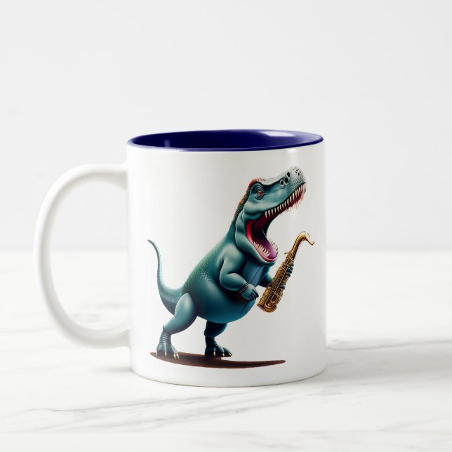 Coola Dinosaur Barn Mugg (Vänster)