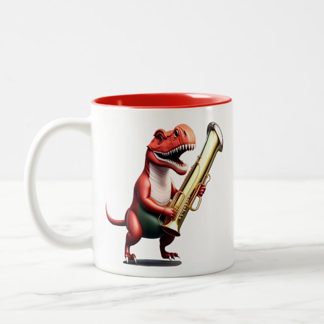 Coola Dinosaur Barn Mugg (Vänster)