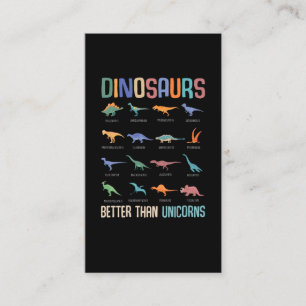 Coola Dinosaur Fläkt Dino Boys Trex Visitkort