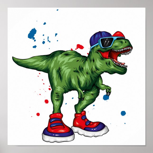 Coola Dinosaur Poster (Framsidan)