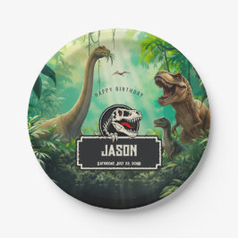 Coola dinosaurier Jurassiska grönskans värld födel