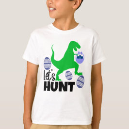 coola dinosaurir Påskägg jakt T-Shirt