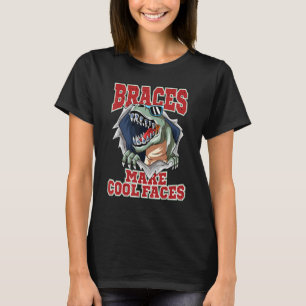 Coola Dinosour Smile för lusern - funny Trex T Shirt