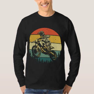 Coola Dirt Bike Art Manar Women Motocross Vintage T Shirt