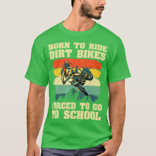Coola Dirt Bike För manar Women Kids Motocross Dir T Shirt