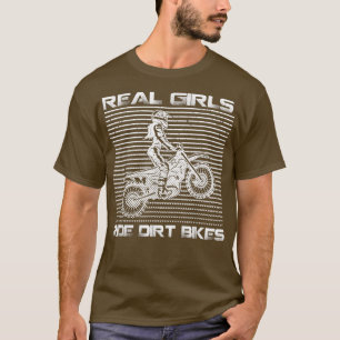 Coola Dirt Bike for Women Girls Motocross Biker Ra T Shirt
