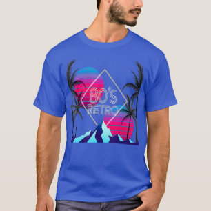 Coola Disco 1980-talets Vintage, 80-talets Retro D T Shirt
