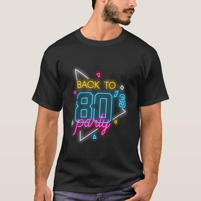 Coola-disco tillbaka till en nollställning för Par T Shirt (Framsida)