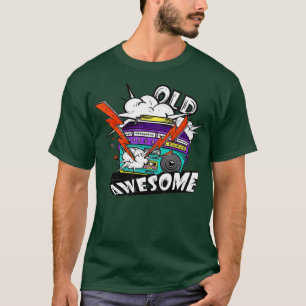 Coola Disco Vintage gammal Dance Party Retro Disco T Shirt